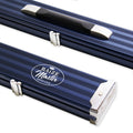 Baize Master 3/4 Wide 2 Cue PRO LINE Aluminium Metal Ends Case (Various Colours)