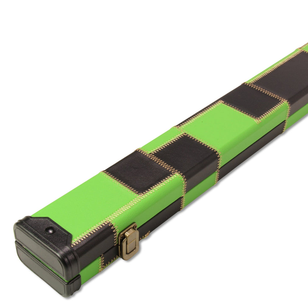 Baize Master 3/4 Deluxe PATCH Cue Case with Plastic Ends & Metal Badge (Various Designs)