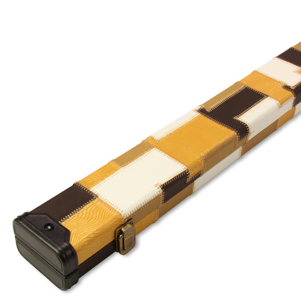 Baize Master 3/4 Deluxe PATCH Cue Case with Plastic Ends & Metal Badge (Various Designs)