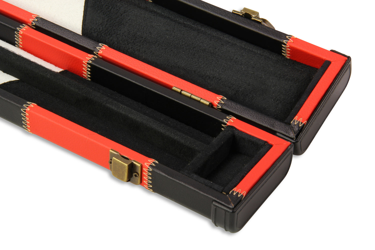 Baize Master 3/4 Deluxe PATCH Cue Case with Plastic Ends & Metal Badge (Various Designs)