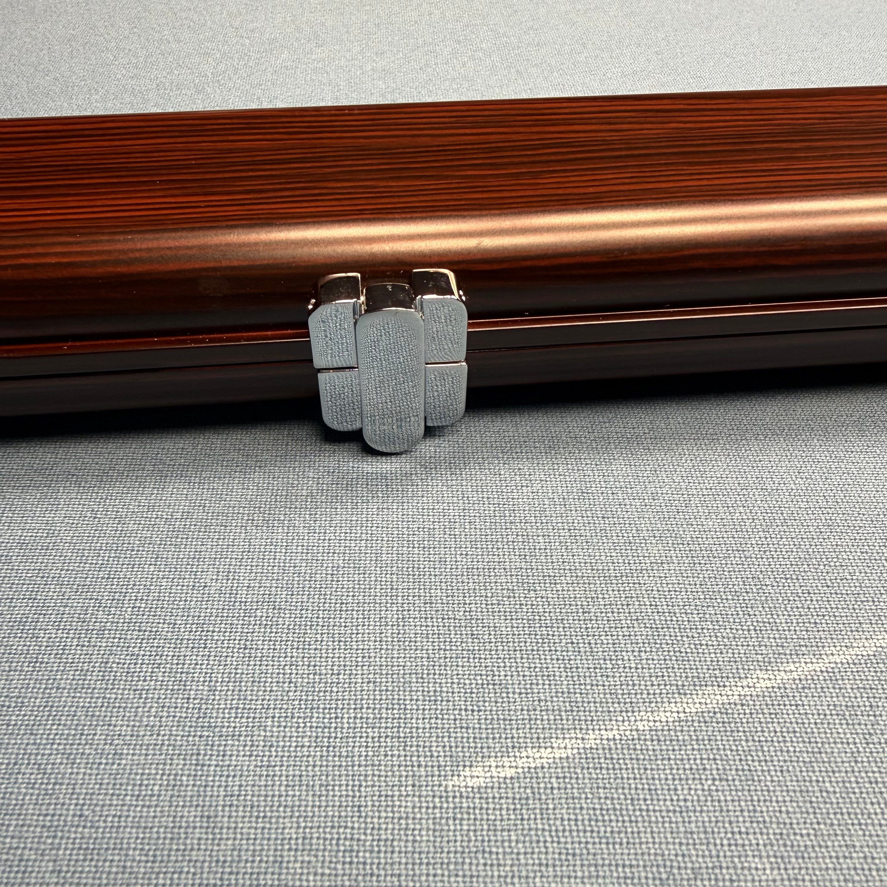 2x 1-Piece 57" Aluminium Cue Case - Limited Edition Wood Effect