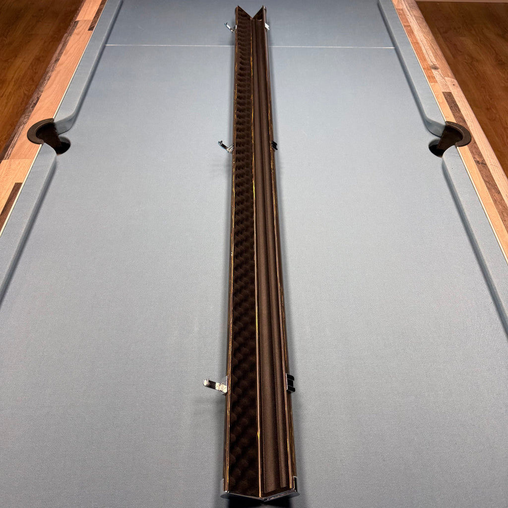 2x 1-Piece 57" Aluminium Cue Case - Limited Edition Black & Gold