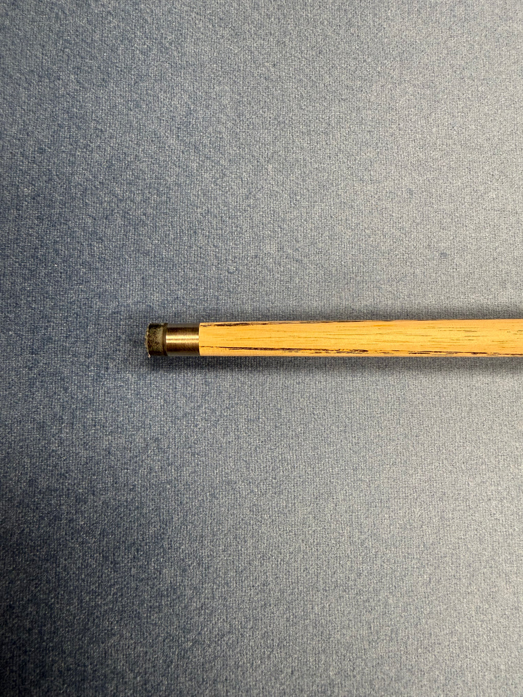 Anglesey Cuesports Amber Viper Cue No.019 - tip and ferrule close-up